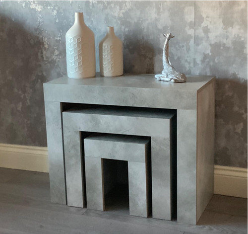 Nest tables set modern - of,