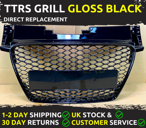 Audi ttrs stle grill - audi, black