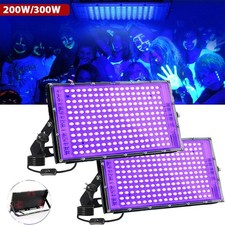 200W-300W LED UV Stage Blacklight Ultraviolet Flood Effect Light for Disco Party