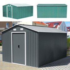Metal Garden Shed 6 X 4, 8 X 4, 8 X 6, 10 X 8, 12 X 10 Garden Tools Storage Shed