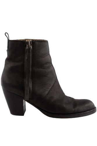 Acne studios black leather - acne,