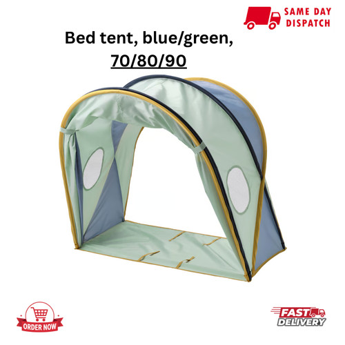 Ikea bed tent blue - bed,