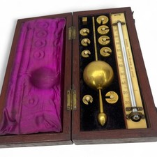 Antique Vintage 1800's Sikes Hydrometers Bar Distillery calculate alcohol proof