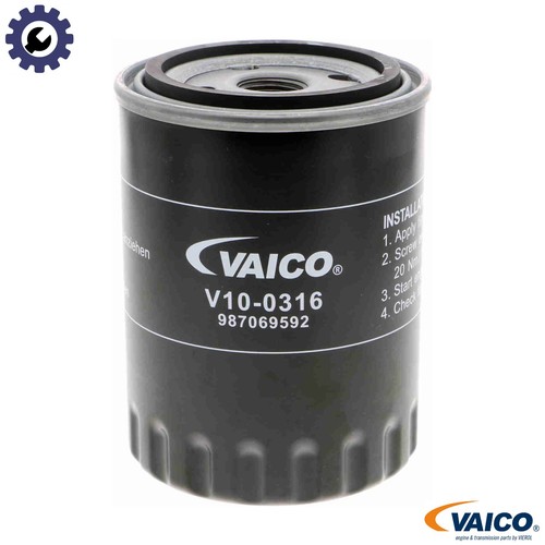 Oil filter v10 - filter, v10-0316