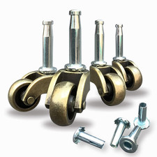 1" Swivel Stem Ball Caster