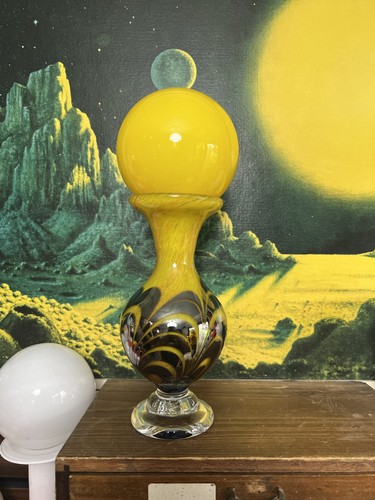 Holmegaard vintage yellow - vintage,