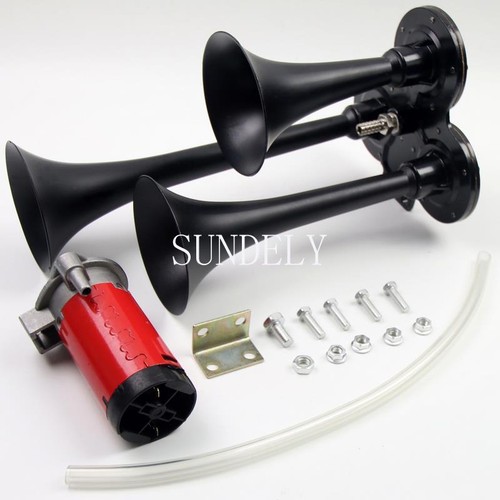 12v black loud triple - black,