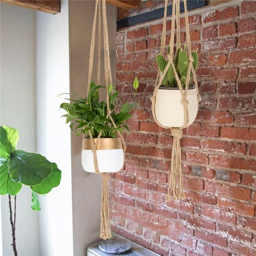 Macrame plant hanger flower - macrame,