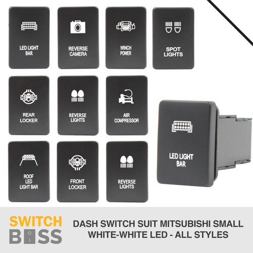 Push switch styles white - push,