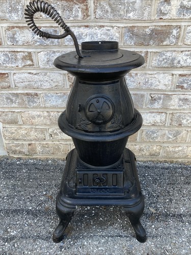 Antique umco pot belly cast - antique,