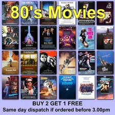 Poster Classic Movie Posters 1980s 80s Film Poster Films HD Borderless Printing