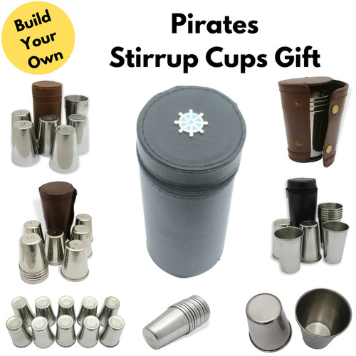 Pirates numbered stirrup cups - pirates,