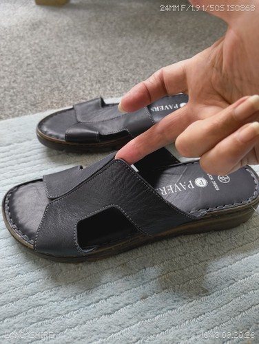 Pavers navy sandals size - navy,