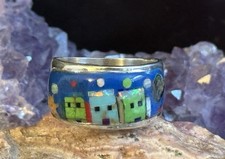 Galaxy Multistone Lapis Inlay