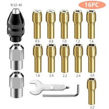 Drill Chuck Collet Set for