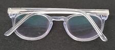 Specsavers eyeglasses Clear Blue Round Teen 139 30880856 48-21-140 FRAMES ONLY