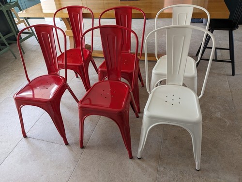 Original tolix dining - dining, chair