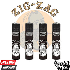 4 Clipper Refillable Lighters