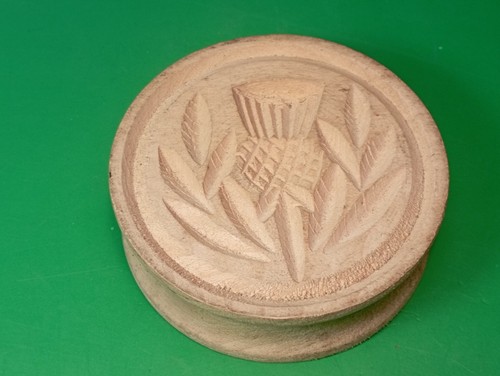 Vintage hard made carved - made,