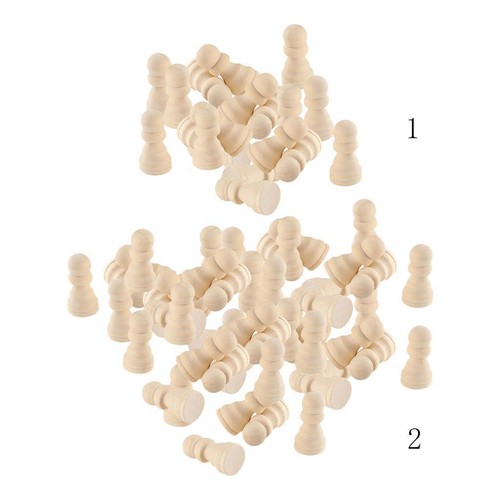 Wooden chess set - wooden,