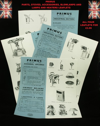 Primus stove leaflets kerosene - stove,