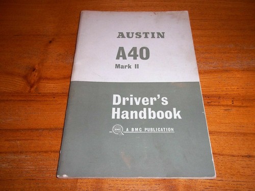 Austin a40 mk2 drivers - a40, 11/mk2