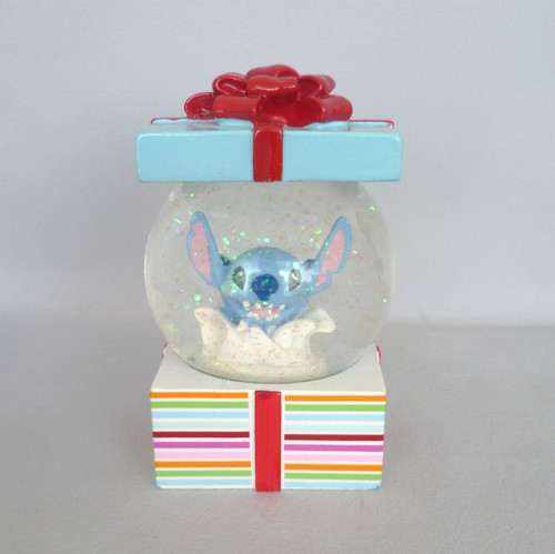 Disney stitch snow globe gift - stitch,