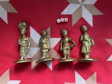 Antique Brass Indian figurines , beautiful set of 4