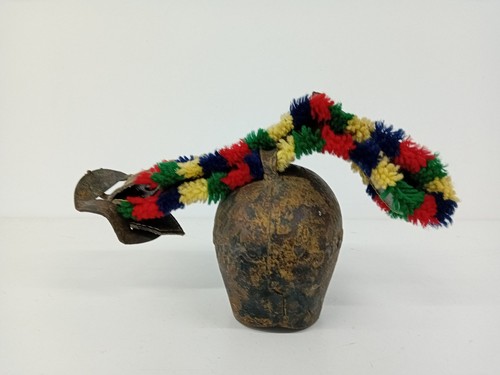 Vintage cow bell with - cow,