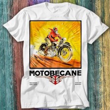 1936 Geo Ham Motobecane Motorcycle T Shirt Top Tee 532