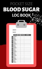 Blood Sugar Log Book Pocket