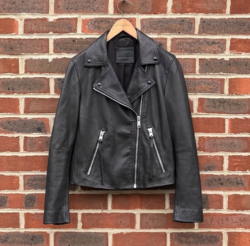 Allsaints dalby leather jacket - allsaints,