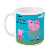 Peppa Pig Dad Mug Funny Daddy