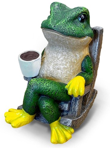 Frog garden ornaments - garden,