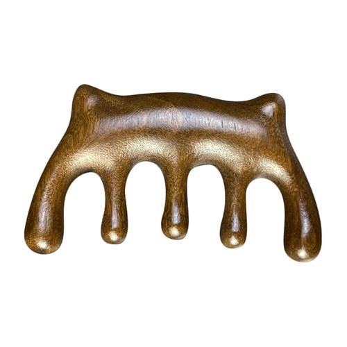 Wood craft massage comb hair - craft,