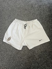 Juventus Nike white Football Shorts Large 