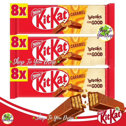 Kit kat caramel milk - 24,