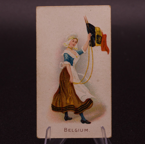 1910 wills flag girls - girls, all
