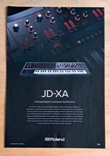 ROLAND JD-XA MAGAZINE AD ADVERT SYNTHESIZER