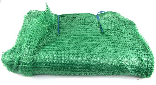 Green net sacks with - net,
