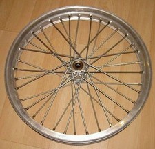WM2 1.85 X 19 -36 hole genuine Borrani flanged alloy motorcycle rim on spool hub