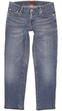 Levi's 557 Eve Women Blue Straight Slim Stretch Jeans W29 L29 (100147)