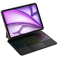 Inateck Magic Keyboard Case Keyboard iPad Air 7/6/5/4 11 inch M3 10.9 inch Pro