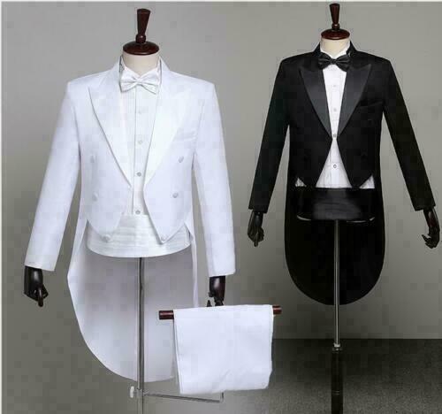 Men tuxedo black magic suit - tuxedo,