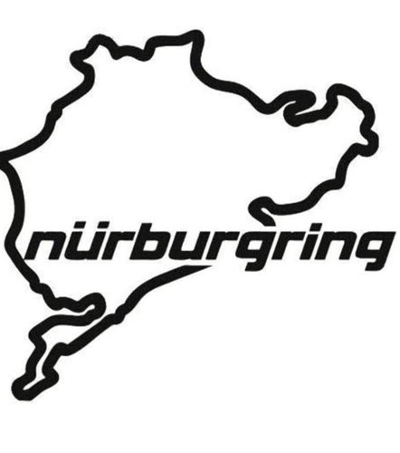 Nurburgring decals stickers - decals,