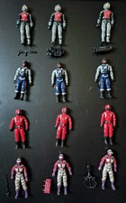 GI JOE - LOT OF 12 x VINTAGE