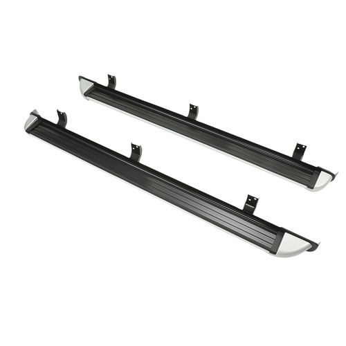 Gearzaaar aluminium side steps - aluminium,