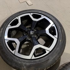Offer!4X FORD KUGA MK1 ALLOY WHEELS WITH BRAND NEW TYRES 18 Inch 7.5JX18 RV4JA1A