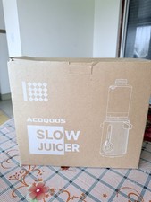 acoqoos juicer machines Used 2 Times Only Brand New Condition