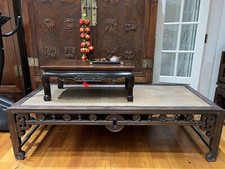 19TH CENTURY CHINESE KANG TABLE HARDWOOD LOW COFFEE TABLE HONGMU ROSEWOOD